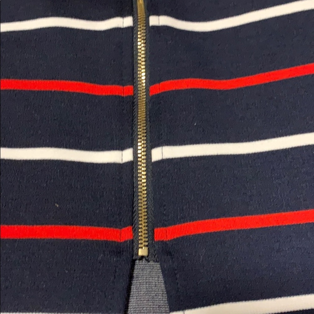 Striped Pencil Skirt w Slit ☺️ - Picture 2 of 7
